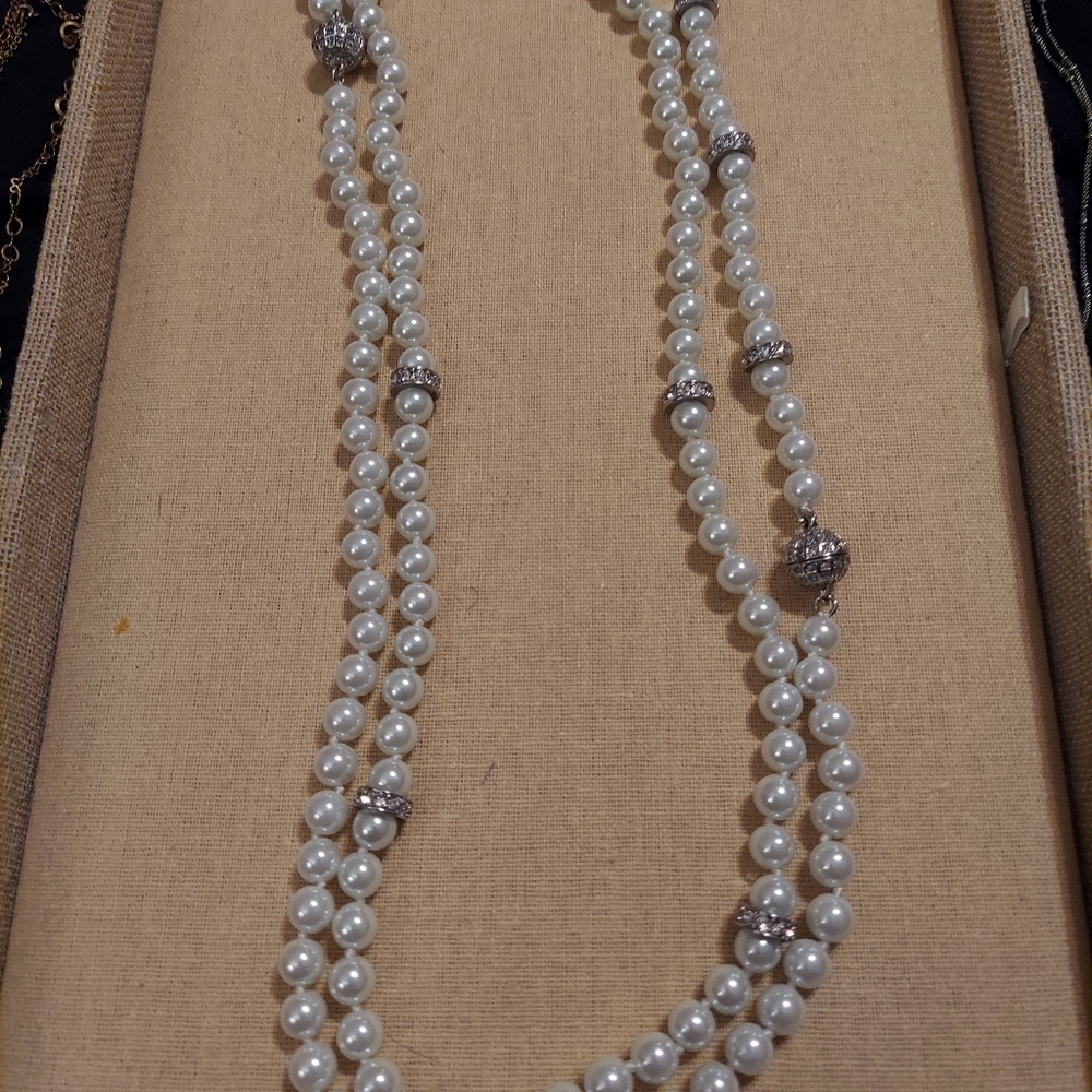 Chloe and Isabel adjustable Pearl Necklace